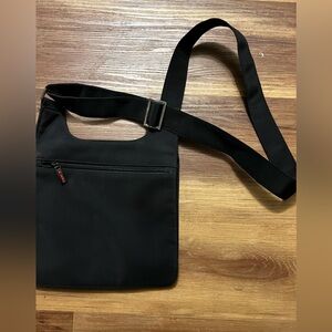 Hugo Black unisex Messenger Crossbody Bag